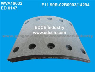 Brake Lining WVA19032