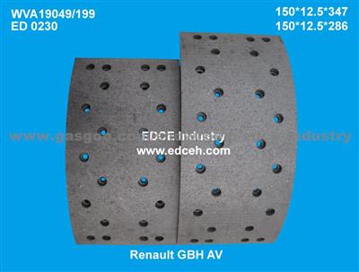 Brake Lining WVA19049/199