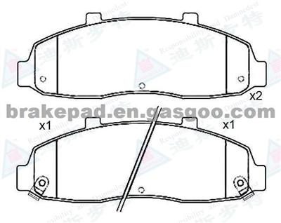 Brake Pad For D679 F6SZ-2001-AA FORD