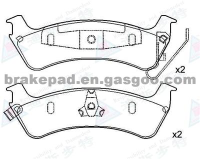 Brake Pad For D666 4796344 JEEP