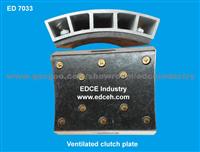 Shoe Lined Clutch Plate