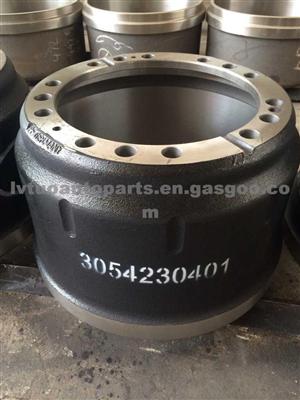 Customized Auto Parts Brake Drum For Mercedes Benz & Notth Benz 3054230401