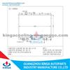 Smart Mitsubishi Lancer'95-99 CK1.6/MIRAGE'97-02 Engine Radiator