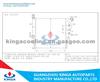 Car Auto Aluminum MAZDA Radiator For WL62-15-200E