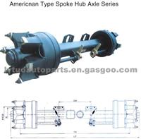 Amerian Type Spoke Hub Axle CJ1351N 11T,12t,14T,15T,16T