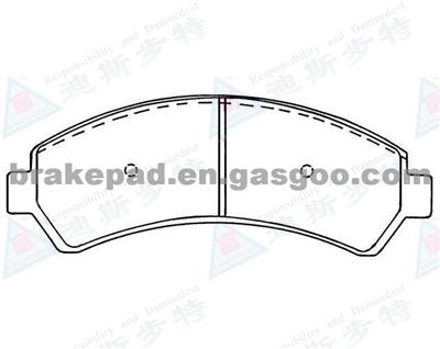 Brake Pad For D726 1802 9791 CHEVROLET