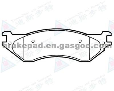 Brake Pad For D702 D1096 5080556AA DODGE