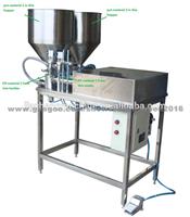 Semi Automatic Skin Cream Filling Machine For Cosmetics