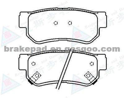 Brake Pad For D863 58302-17A00 HYUNDAI