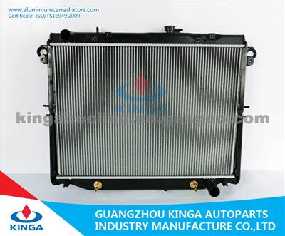 Aluminum Auto Radiator For TOYOTA LANDCRUISER 98-02 FZJ100 AT