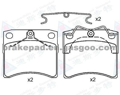 Brake Pad For D703 D581 701 698 151 F VOLKSWAGEN