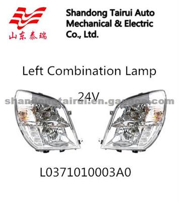 Foton Body Parts Left Headlamp Combination Lamp L0371010003A0