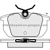 FIAT LANCIA Brake Pad 0060 765 020