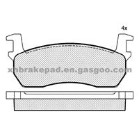 NISSAN Brake Pad 41060-01B25