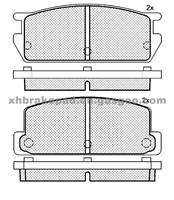 Mazda Brake Pad 8 94469 166 0