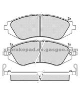 DAEWOO Brake Pad 9628 1937