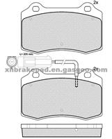 Chrysler Brake Pad 4728999