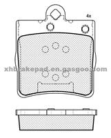 Chrysler Brake Pad 0512300AA