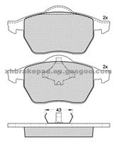 AUDI SEAT Brake Pad 1J0 698 151 L