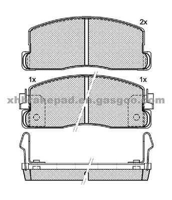 HONDA Brake Pad 45022-SA5-670