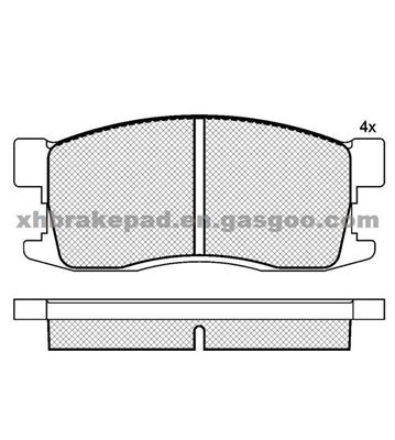 HONDA Brake Pad 45022-SB6-600