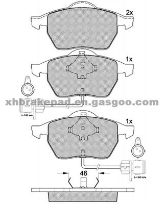 AUDI Brake Pad 4D0615116AA