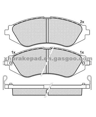 DAEWOO Brake Pad 9628 1937