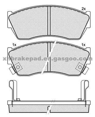 Chevrolet Brake Pad 55200 61880