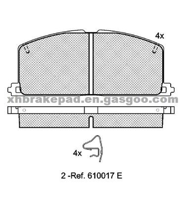 Chevrolet Brake Pad 9484 7262