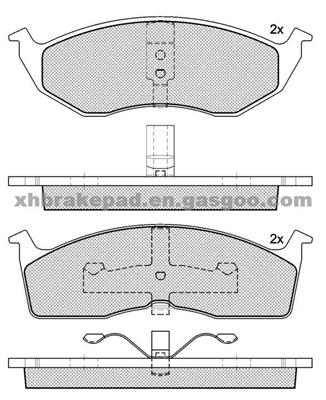 Chrysler Brake Pad 101889S