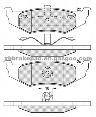 Chrysler Brake Pad 05011630AA