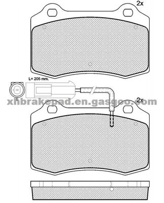 Chrysler Brake Pad 4728999