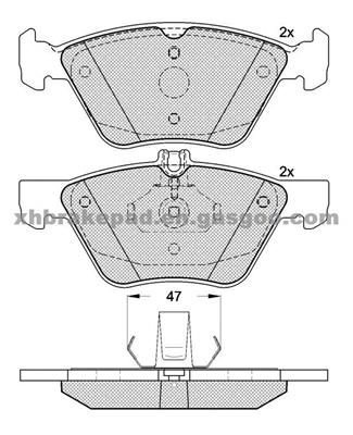 Chrysler Brake Pad 05114555AA