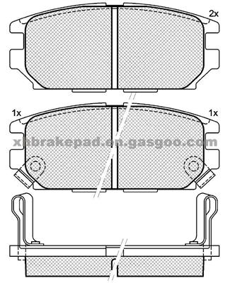 Dodge Brake Pad MB 857 610