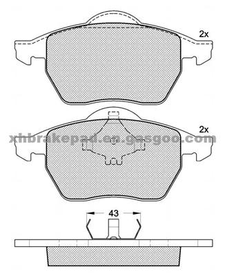 AUDI SEAT Brake Pad 1J0 698 151 L