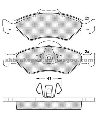 Ford Brake Pad YS61-2K021-AA