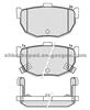 Nissan Brake Pad 44060-61E90