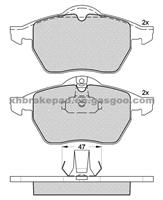 Opel Brake Pad 16 05 036