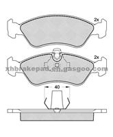 Opel Brake Pad 16 05 089