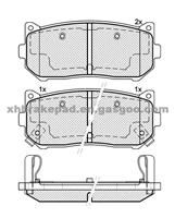 Kia Brake Pad 0K2FC-26-28Z