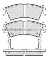 Hyundai Brake Pad 58101-02A00