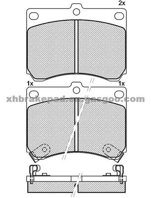 Ford Brake Pad F1CZ-2001B