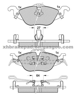Opel Brake Pad 16 05 000