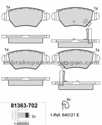Opel Brake Pad 16 05 093