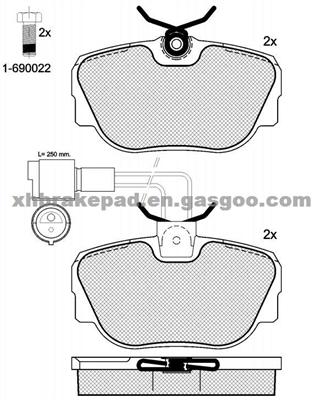 BMW Brake Pad --34 11 1 155 998
