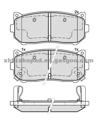 Kia Brake Pad 0K2FC-26-28Z