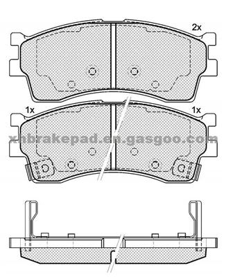 Kia Brake Pad 0K2N1-33-28Z