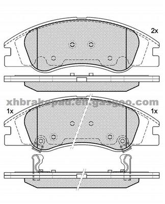 Kia Brake Pad 58101-1MA00