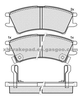 Hyundai Brake Pad 58101-02A00