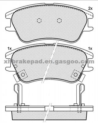 Hyundai Brake Pad 58101-02A10